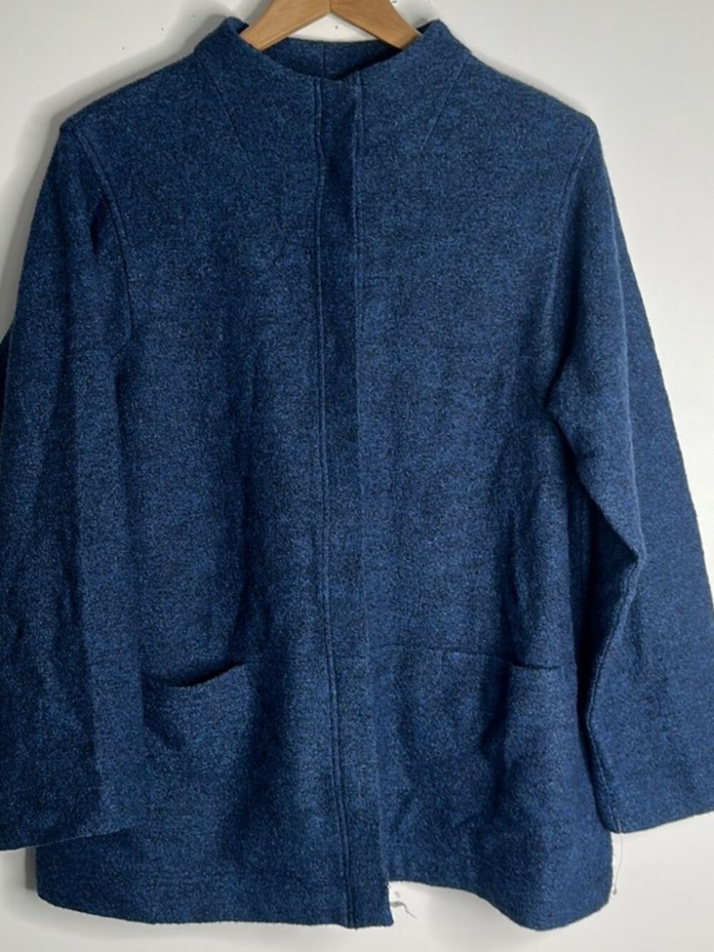 NWOT J. JILL PUREJILL boiled wool jacket coat (L)